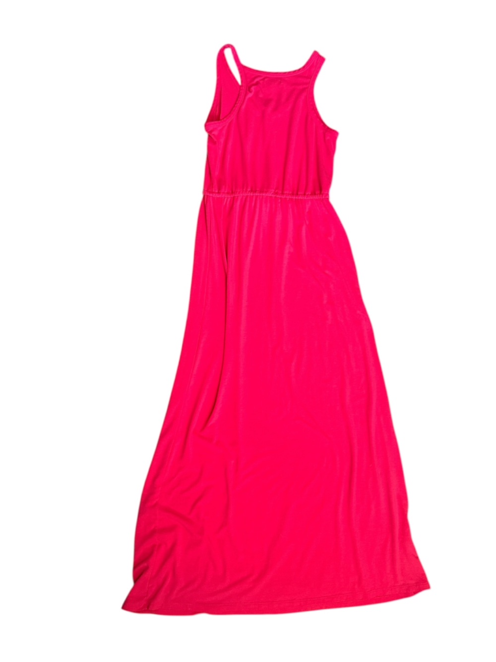 Gap Hot Pink Sleeveless Tank Maxi Dress size M - Picture 3 of 3